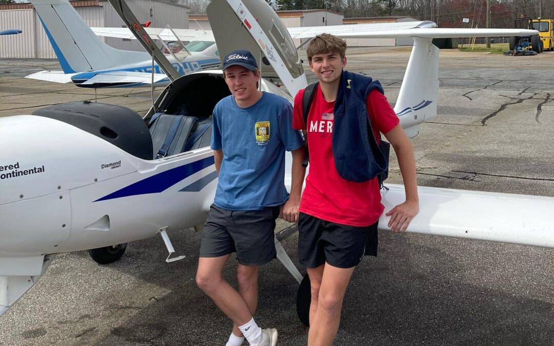 Solo Cross Country – Bryson H. and Spencer M.