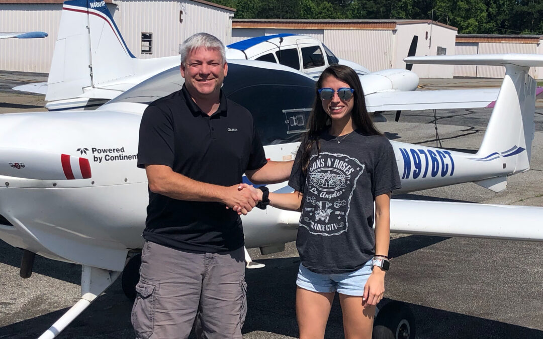 Checkride Pass – Megan W.